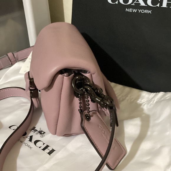 Coach Tabby 18 Iced Purple Pillow Leather shoulder bag - Picture 3 of 16